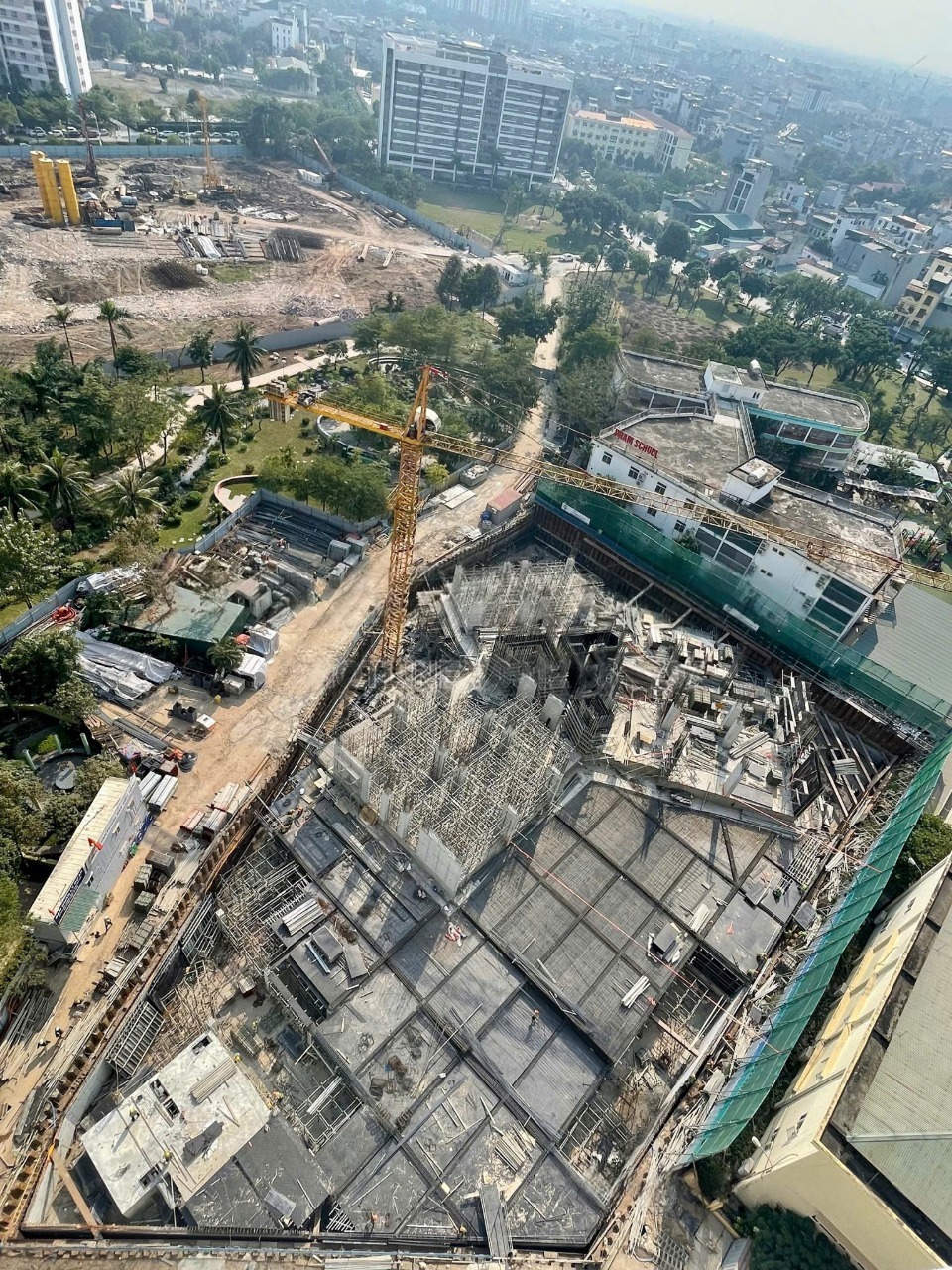 Cập nhật tiến độ dự &aacute;n Viha Flora th&aacute;ng 01/2026 | Thi c&ocirc;ng m&oacute;ng & đ&oacute;ng nắp hầm ảnh 3