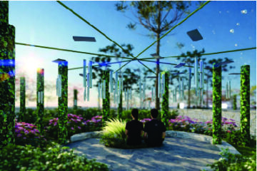 Vườn th&iacute;nh gi&aacute;c tại dự &aacute;n chung cư Viha Flora